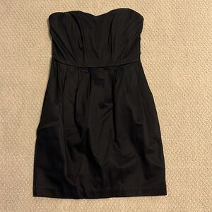 H&M Black Strapless Dress
